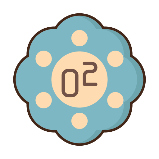 o2 Flaticons Lineal Color icon