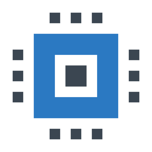 chip Generic Blue icon