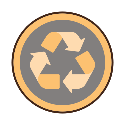 リサイクル可能 Flaticons Lineal Color icon