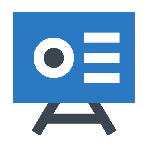 präsentation Generic Blue icon