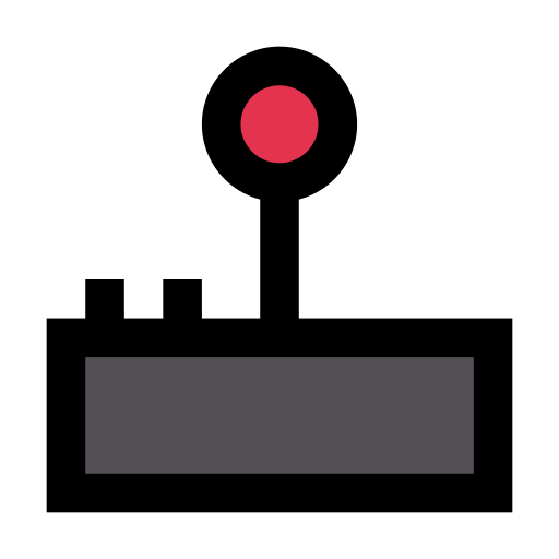 palanca de mando Vector Stall Lineal Color icono