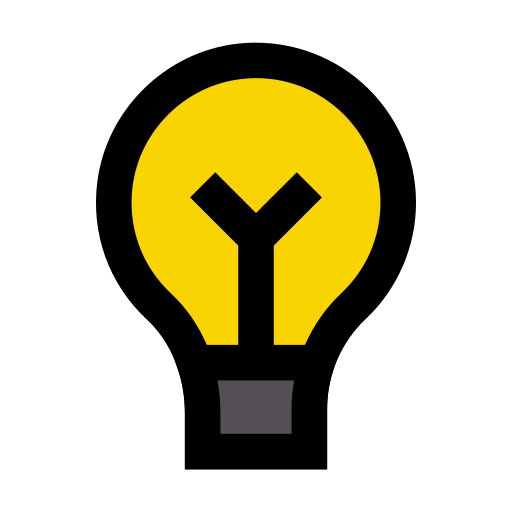 Idea Vector Stall Lineal Color icon