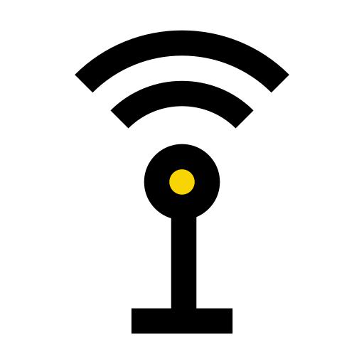 アンテナ Vector Stall Lineal Color icon