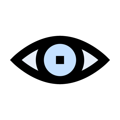 눈 Vector Stall Lineal Color icon