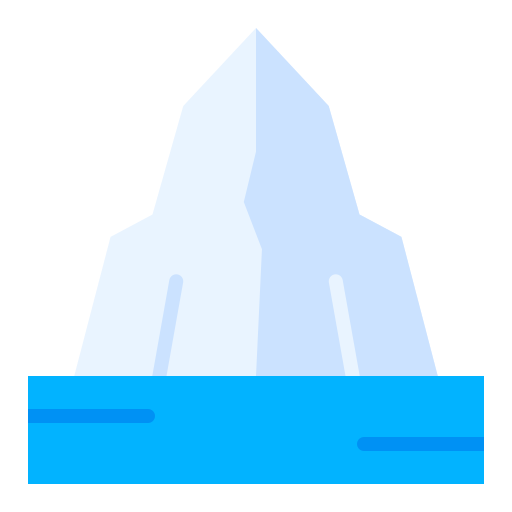 iceberg Good Ware Flat Ícone