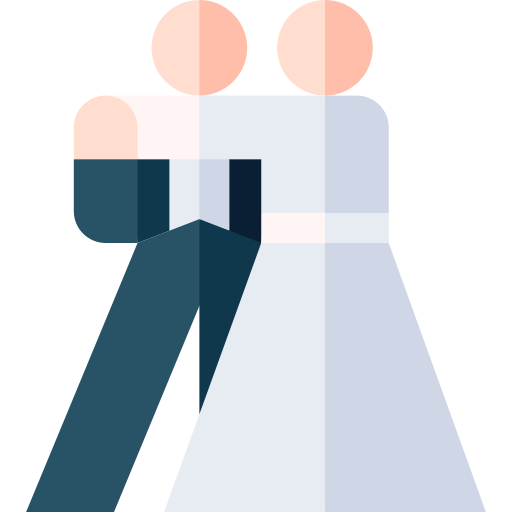 bruiloft dans Basic Straight Flat icoon