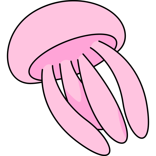 medusa Generic Thin Outline Color icono