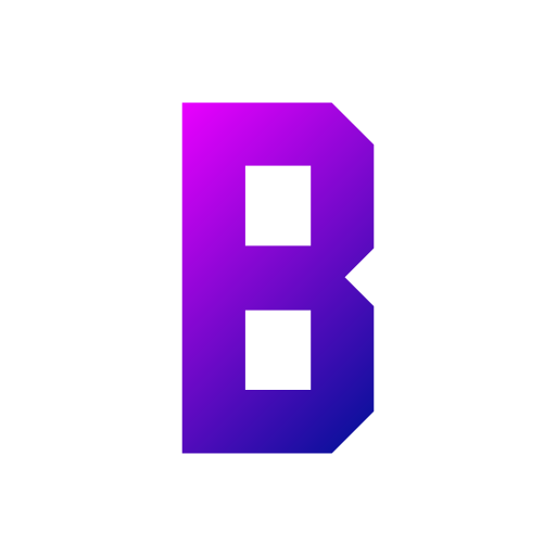 文字b Generic Gradient icon