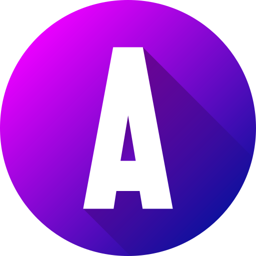 buchstabe a Generic Flat Gradient icon