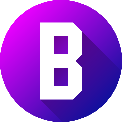 文字b Generic Flat Gradient icon