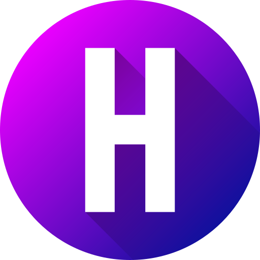 文字h Generic Flat Gradient icon