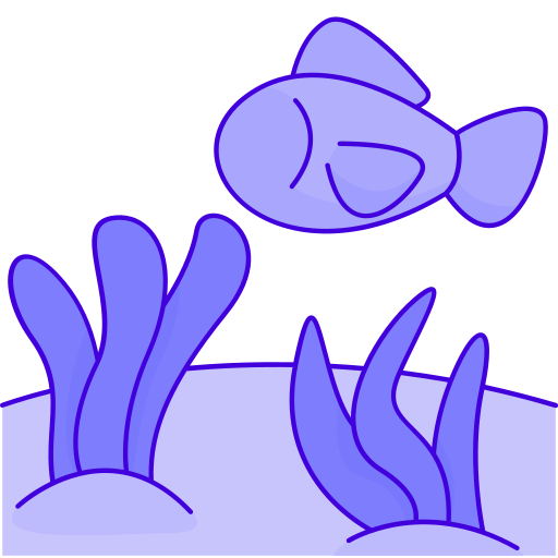 해양 생물 Generic Outline Color icon