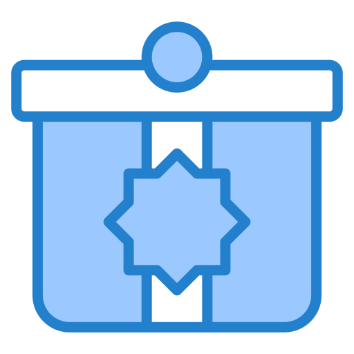 선물 상자 Generic Blue icon