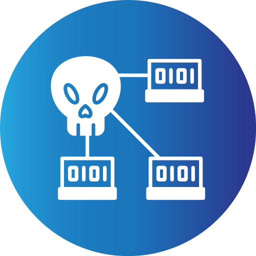 Hacking Generic Blue icon