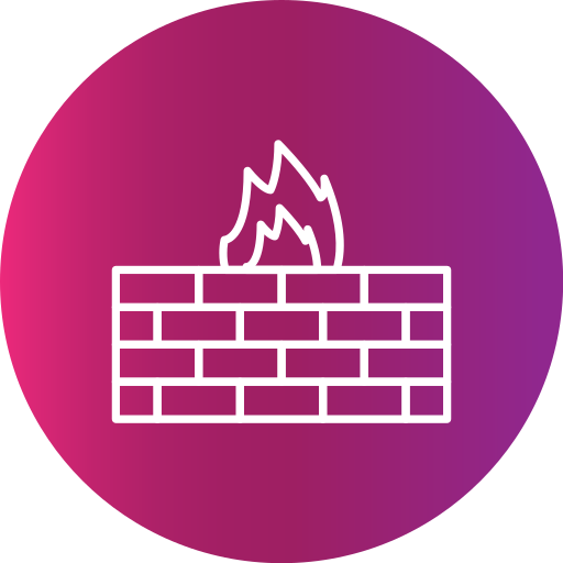 Firewall Generic Flat Gradient icon