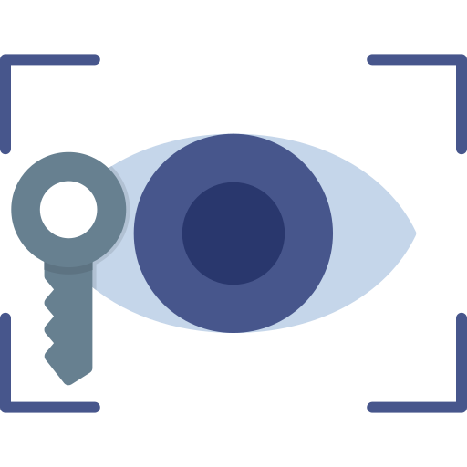 Eye recognition Generic Flat icon