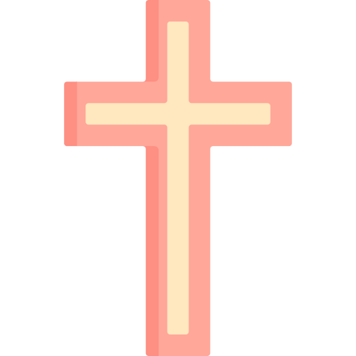 cruz cristã Special Flat Ícone