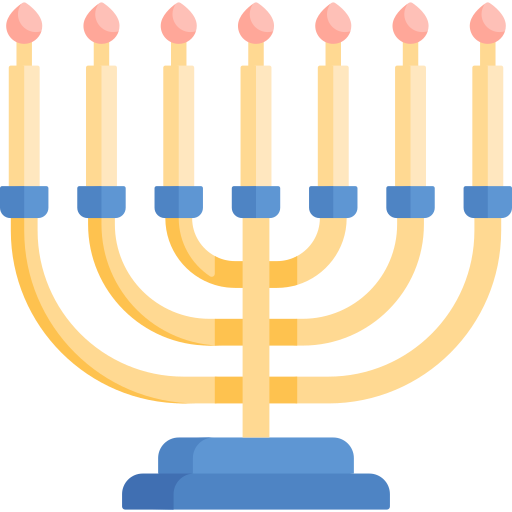 menorah Special Flat icona