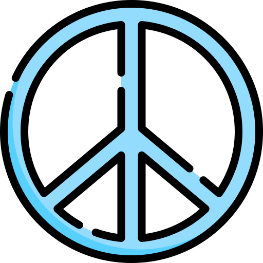 símbolo de paz Special Lineal color Ícone