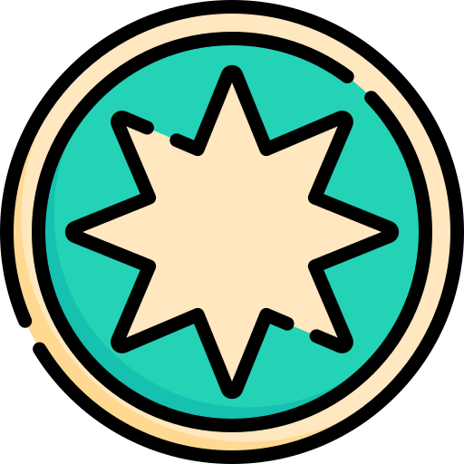 bahajski Special Lineal color ikona