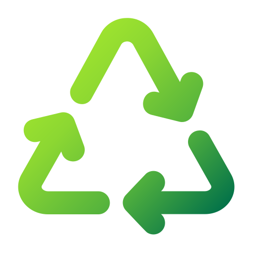 Recycle sign Generic Flat Gradient icon