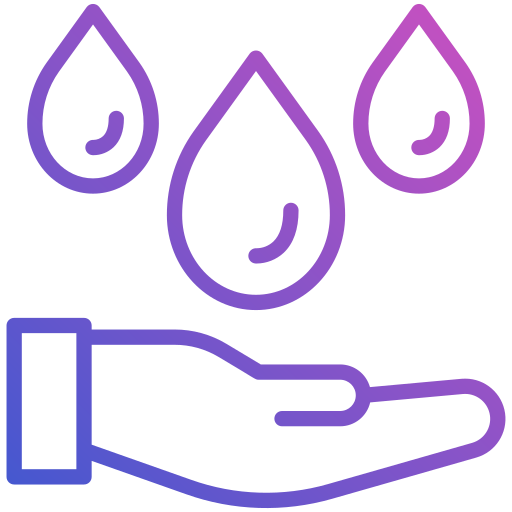 bespaar water Generic Gradient icoon