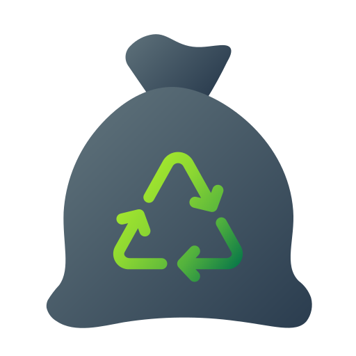 リサイクルバッグ Generic Flat Gradient icon