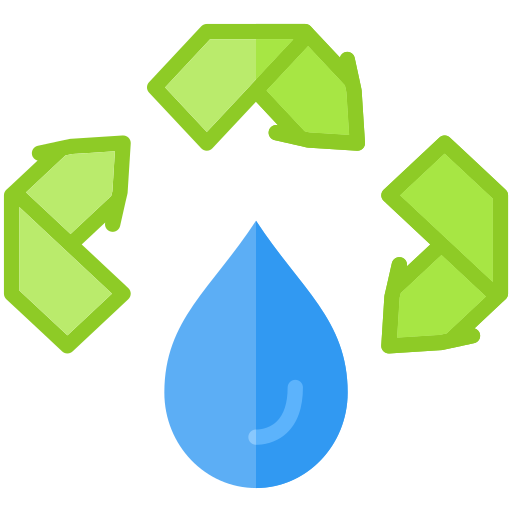 recykling wody Generic Flat ikona