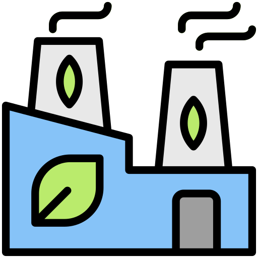 Зеленый завод Generic Outline Color иконка