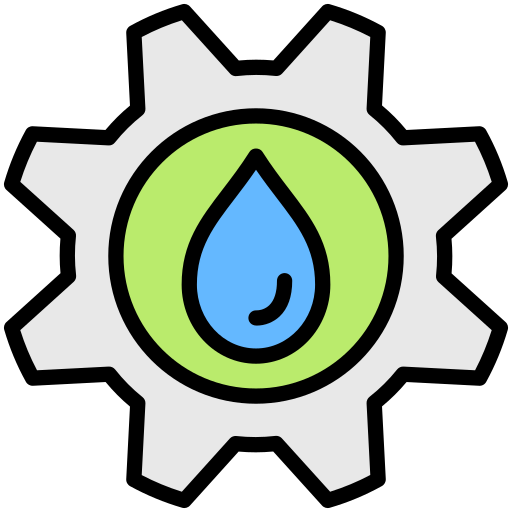 energía hidráulica Generic Outline Color icono