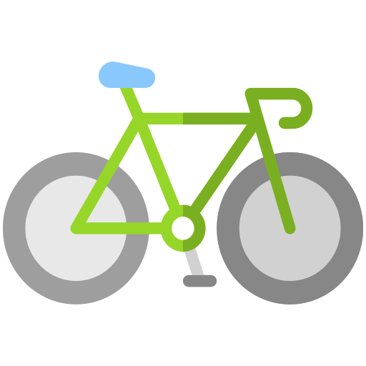 bicicleta Generic Flat icono