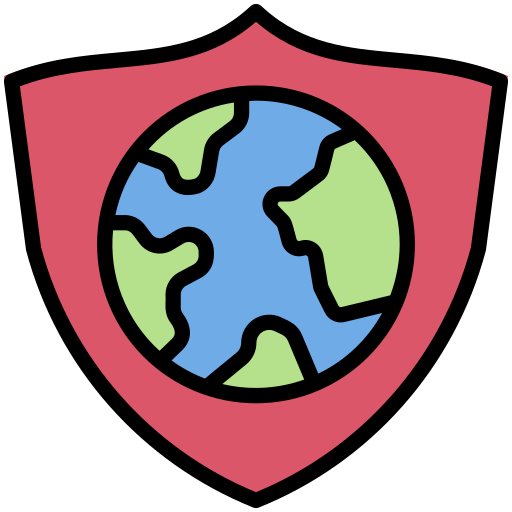 red de planeet Generic Outline Color icoon