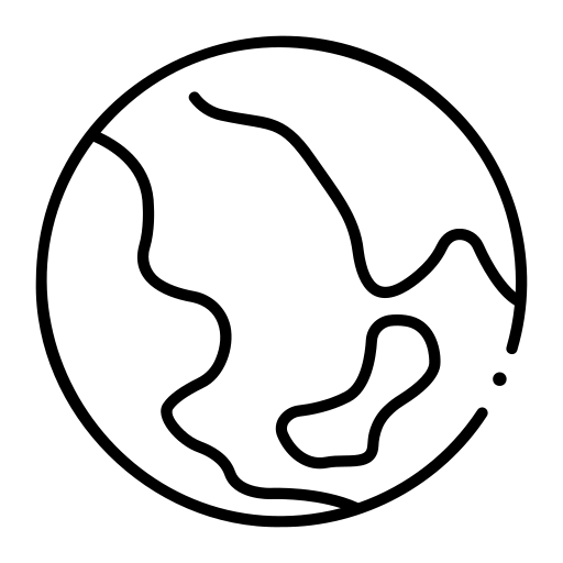 지구 Generic Detailed Outline icon