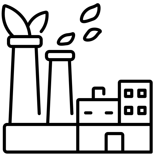 Factory Generic Detailed Outline icon