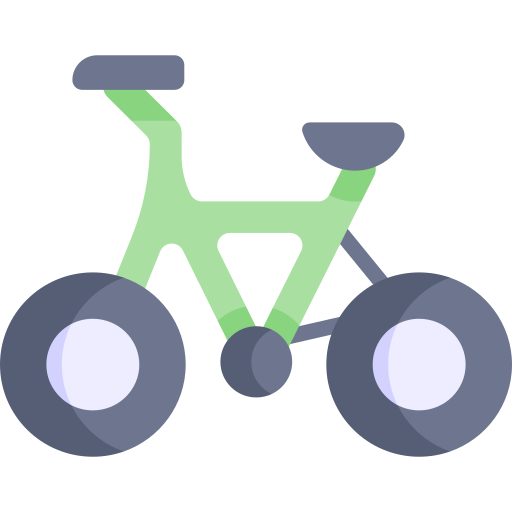 fahrrad Kawaii Flat icon