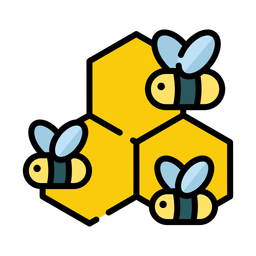 abeille Generic Outline Color Icône