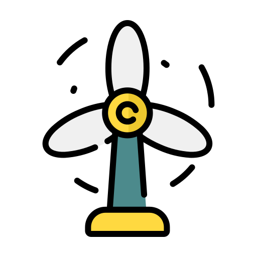風力エネルギー Generic Outline Color icon