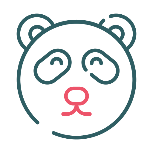 Медведь Generic Outline Color иконка