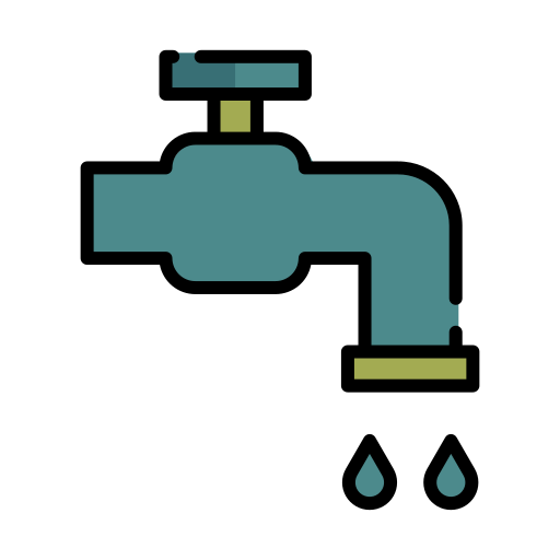 水栓 Generic Outline Color icon