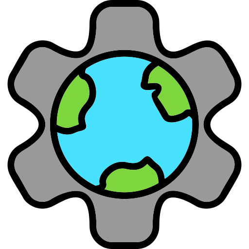 Gear Generic Outline Color icon