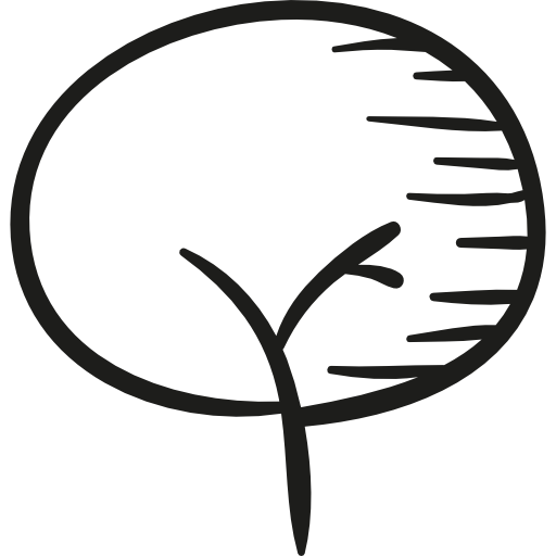 disegno di un albero  icona