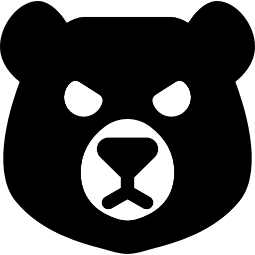 cabeça de urso  Ícone