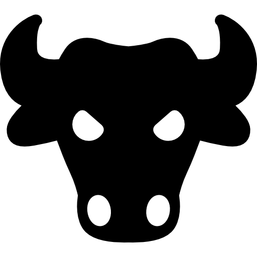 cabeza de toro  icono