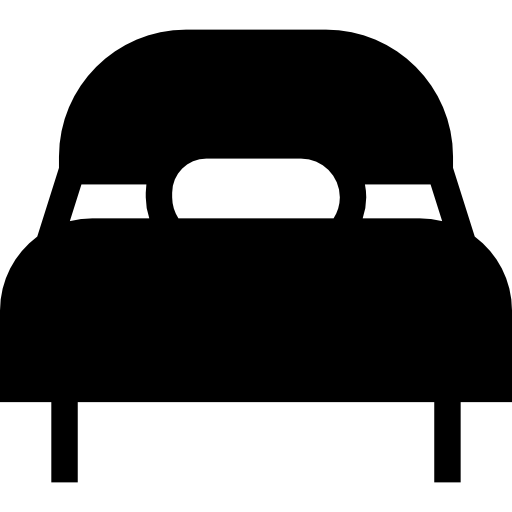 Кровать размера king-size для одного человека  иконка