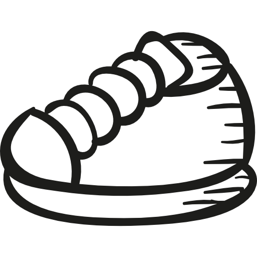 disegna scarpa sportiva  icona