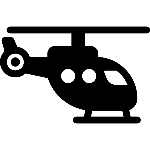 stary helikopter  ikona