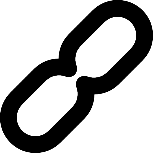 verknüpftes symbol  icon