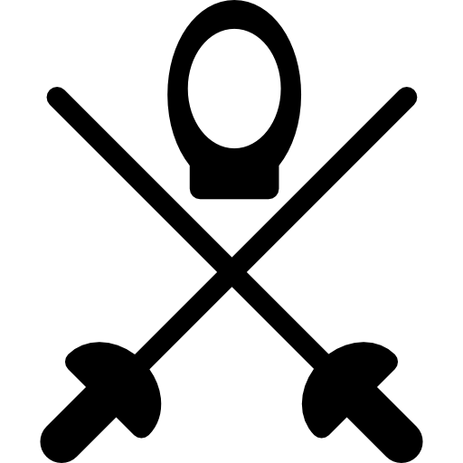 fencing symbol  icon