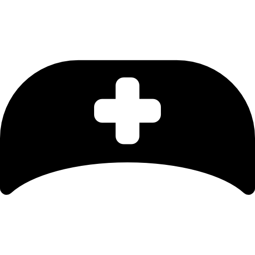 cappello da infermiera  icona