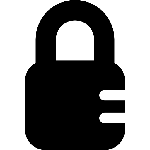 accès sécurisé  Icône